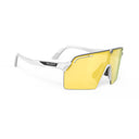 Spinshield Pro Mirrored - White Matte Frame | Multilaser Yellow Lens