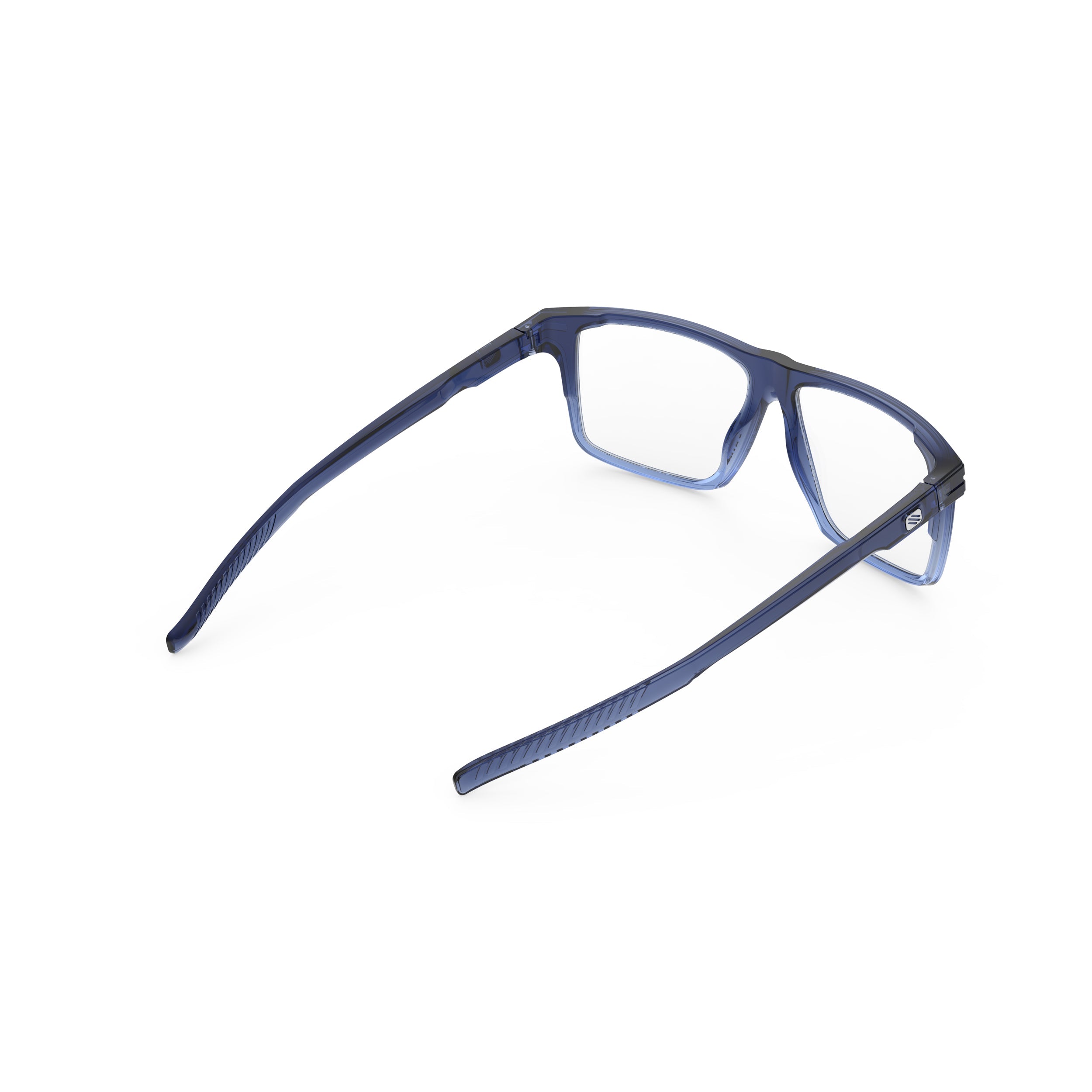 Rudy Project Stellar Crystal Blue Avio Fade Sky Gloss prescription sports glasses – rear view