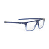 Rudy Project Stellar Crystal Blue Avio Fade Sky Gloss prescription sports glasses – front view, alternate angle