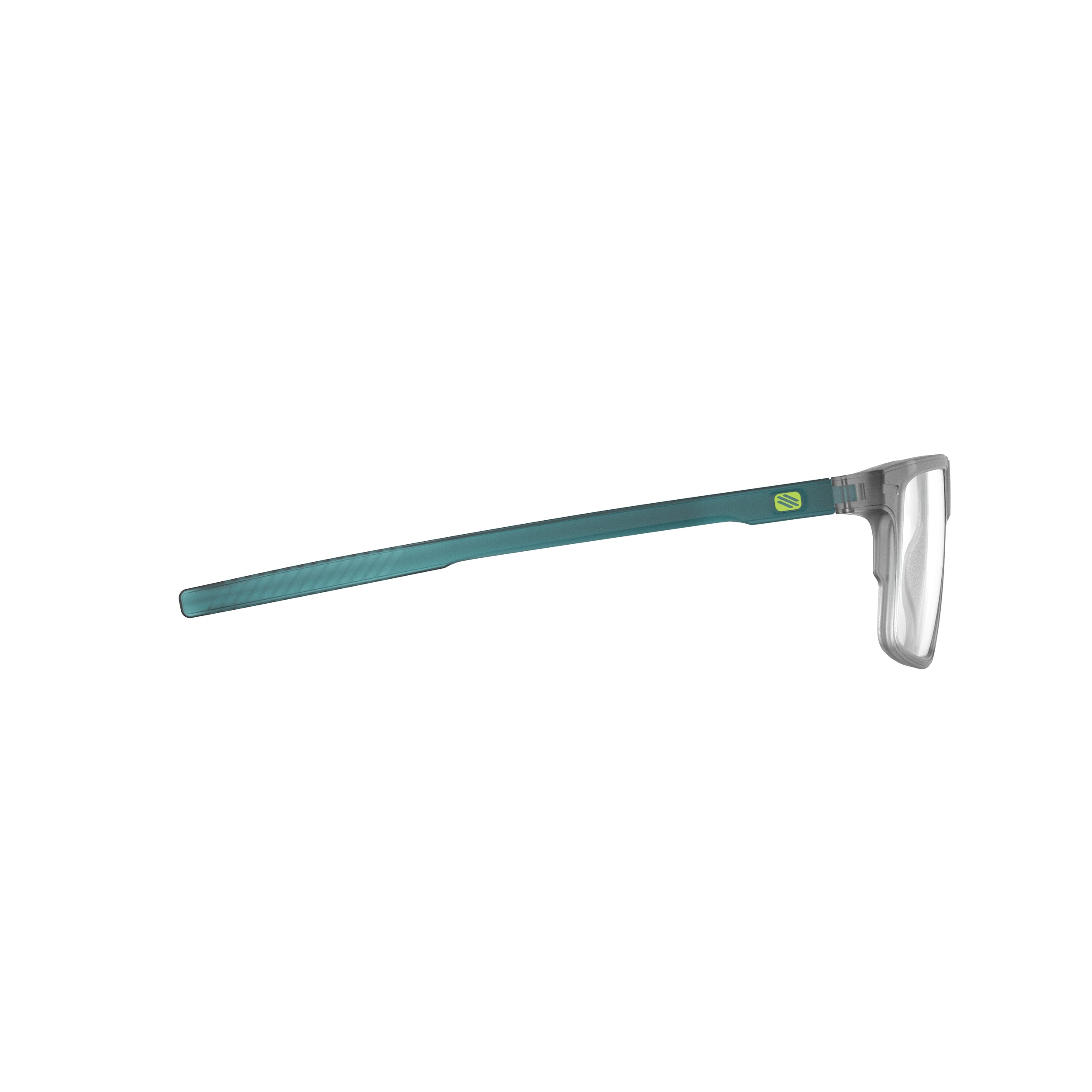 Rudy Project Stellar Frozen Ash Frozen Teal Matte prescription sports glasses – side view, opposite side