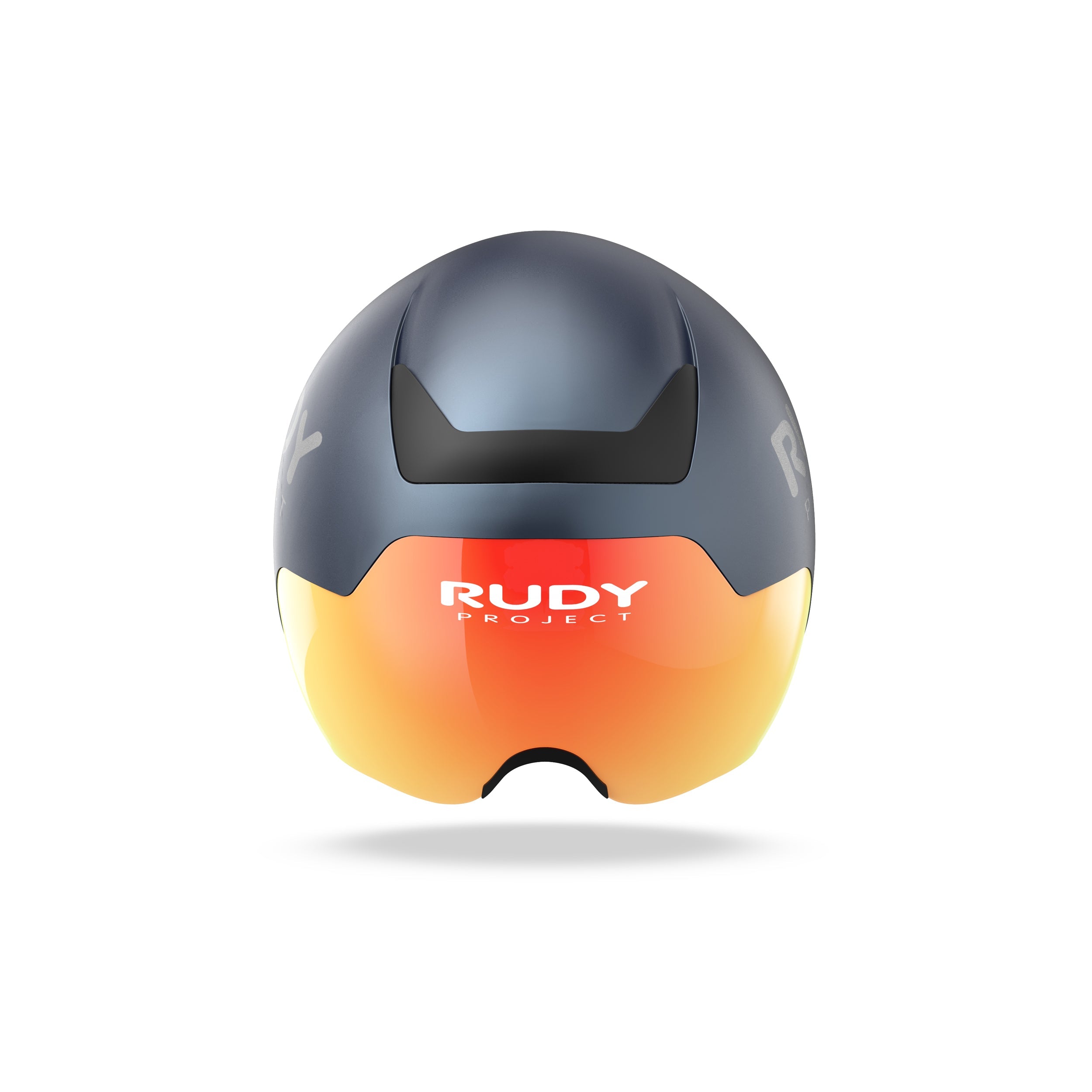Rudy Project The Wing Cosmic Blue Matte cycling helmet – front view, alternate angle