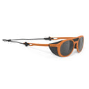 Voyager Mirrored - Orange Matte Frame | Smoke Black Lens