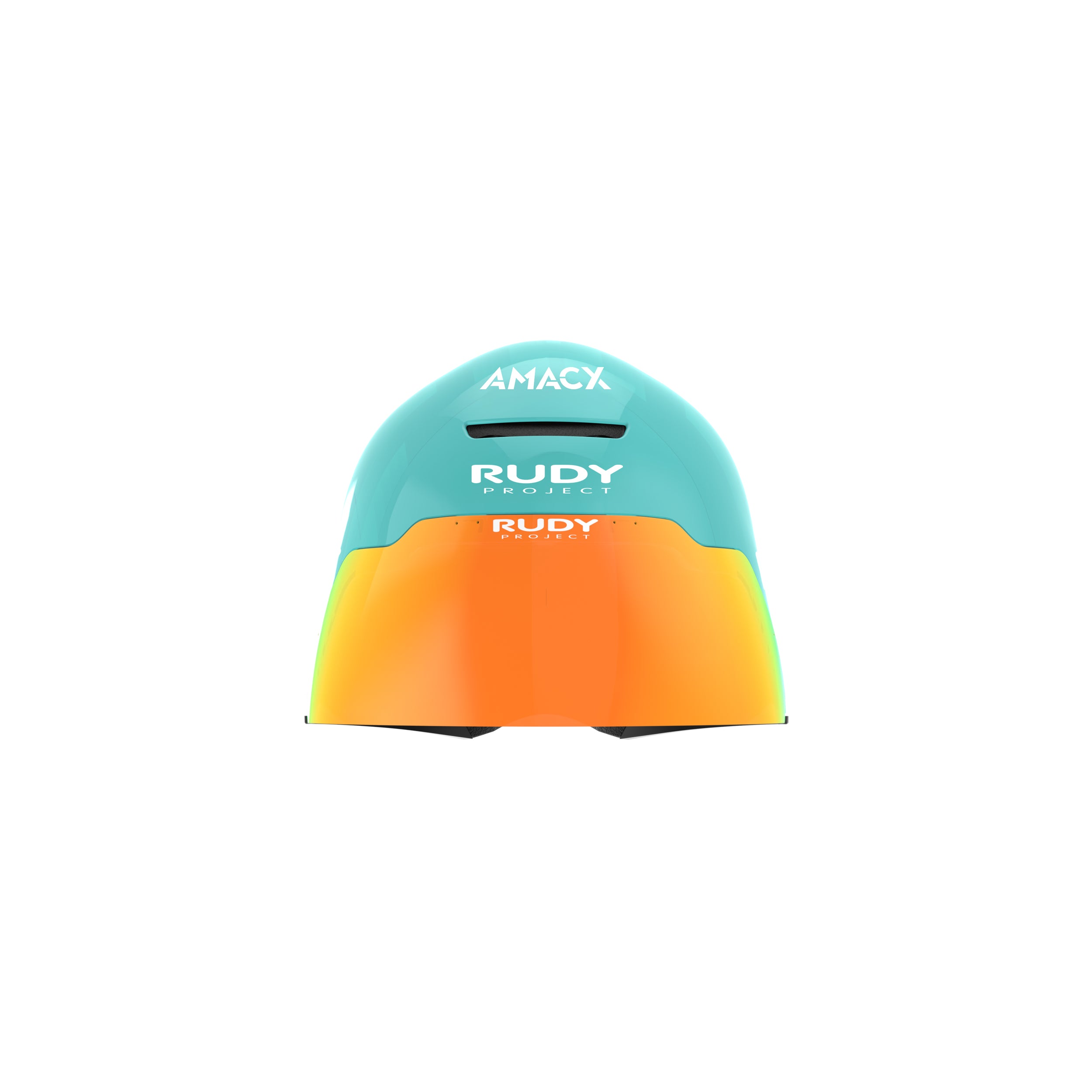Rudy Project Wingdream Bahrain Victorious 2026 triathlon and cycling helmet – front view