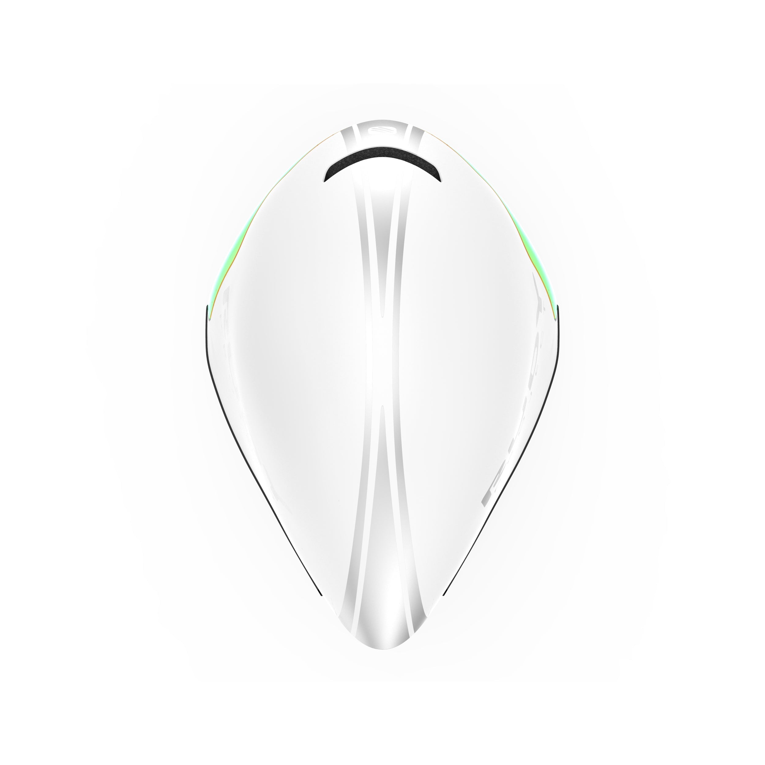 Rudy Project Wingdream White Matte cycling helmet – rear view